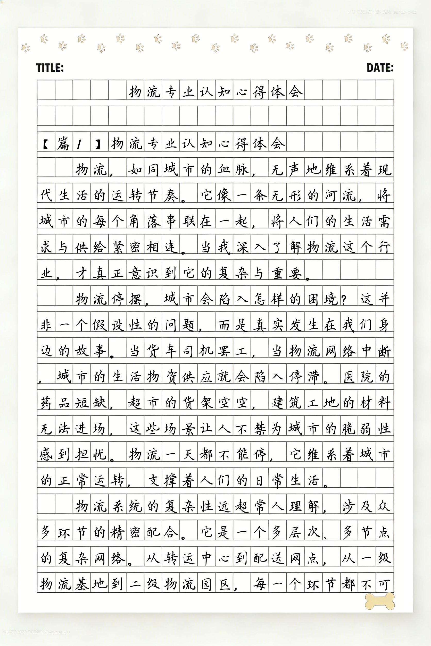 物流讲座心得体会(物流讲座心得体会感悟)